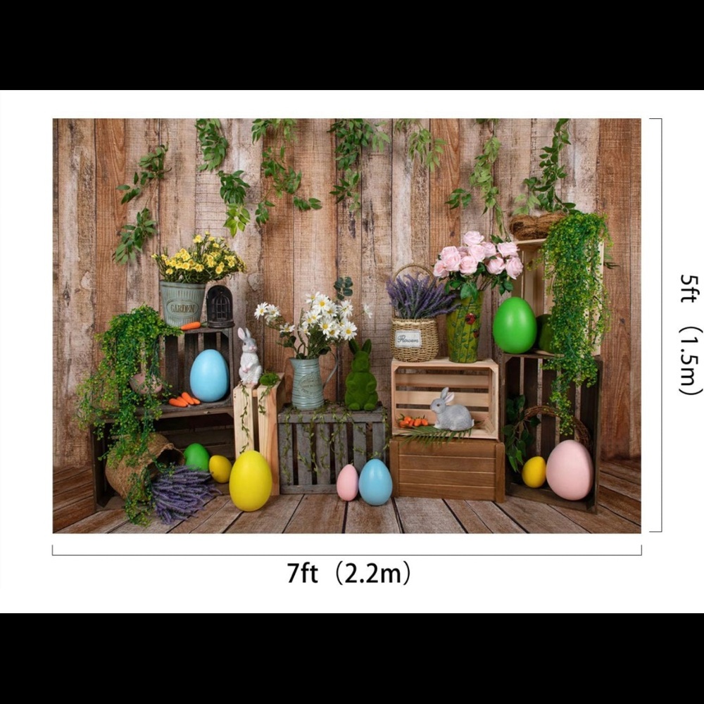 Easter backdrop for photography